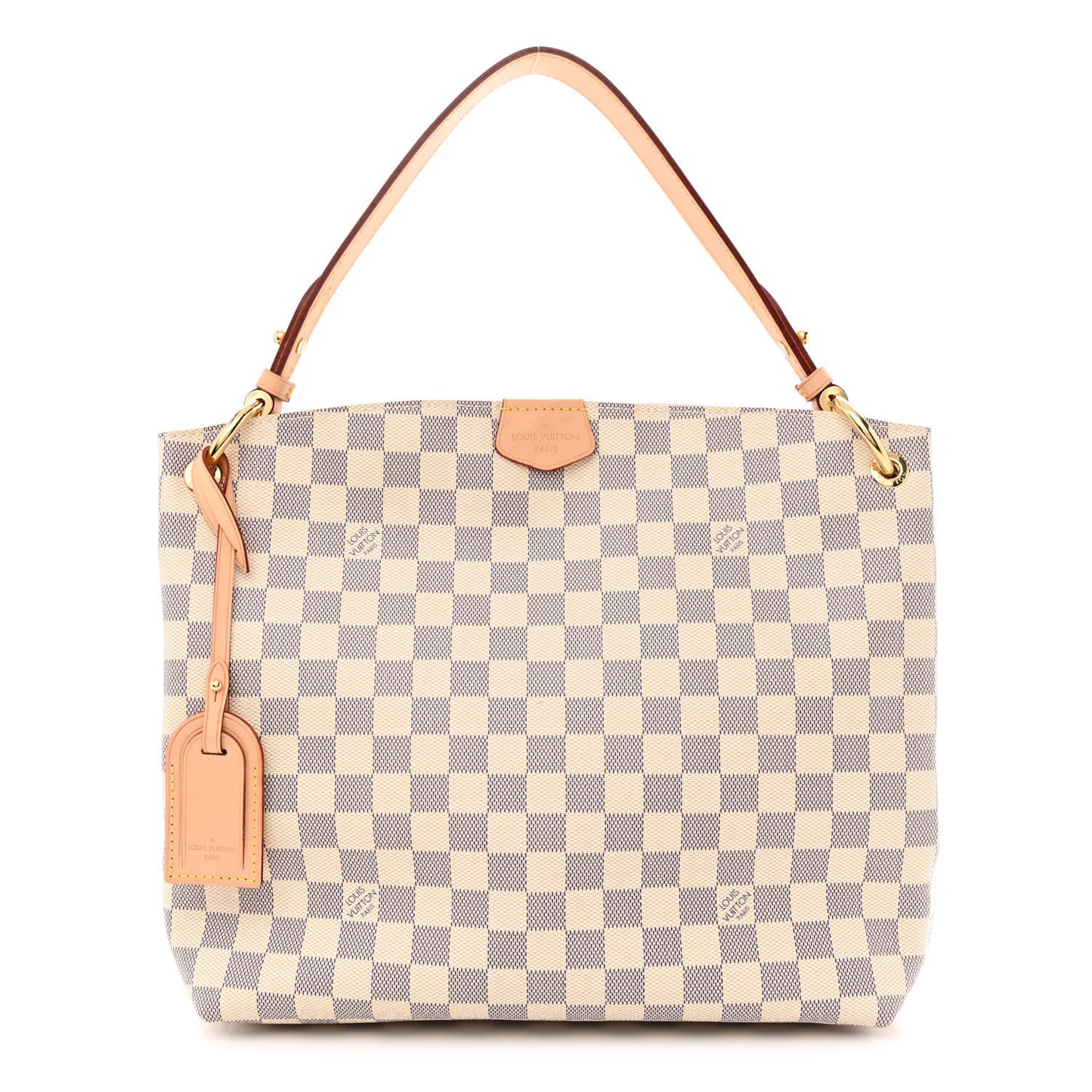 Damier Azur Graceful PM Rose Ballerine