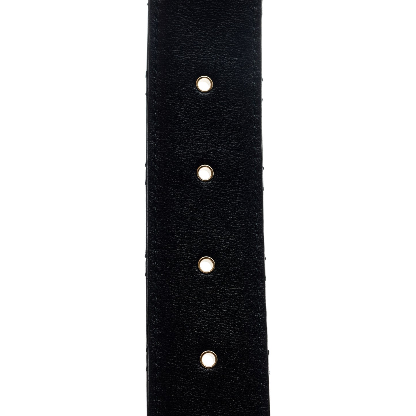 Calfskin Quilted CC Chain Belt 85 34 Black