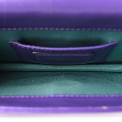 Bulgari Calfskin Small Serpenti Forever Snake Strap Crossbody Bag Amethyst 6 of 11