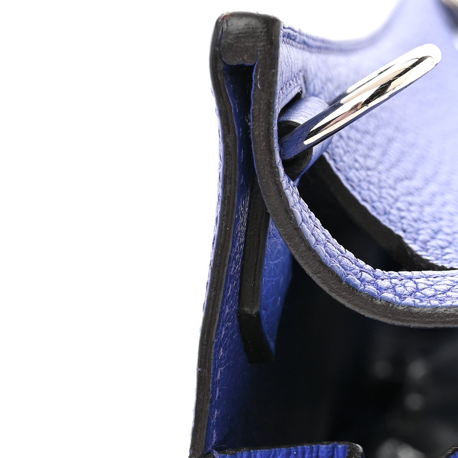 Hermes Taurillon Clemence Jypsiere 28 Bleu Electrique 13 of 13