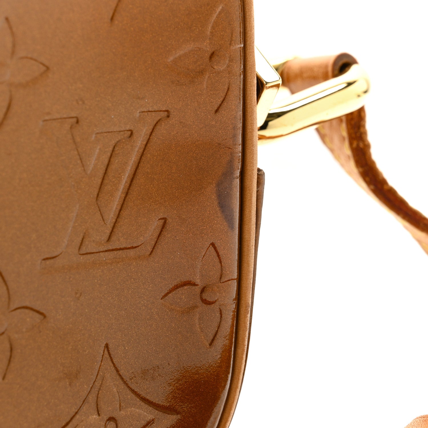 Louis Vuitton Vernis Christie MM Bronze 1856804 – FASHIONPHILE