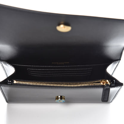 Saint Laurent Patent Monogram Kate Belt Bag Black 5 of 6