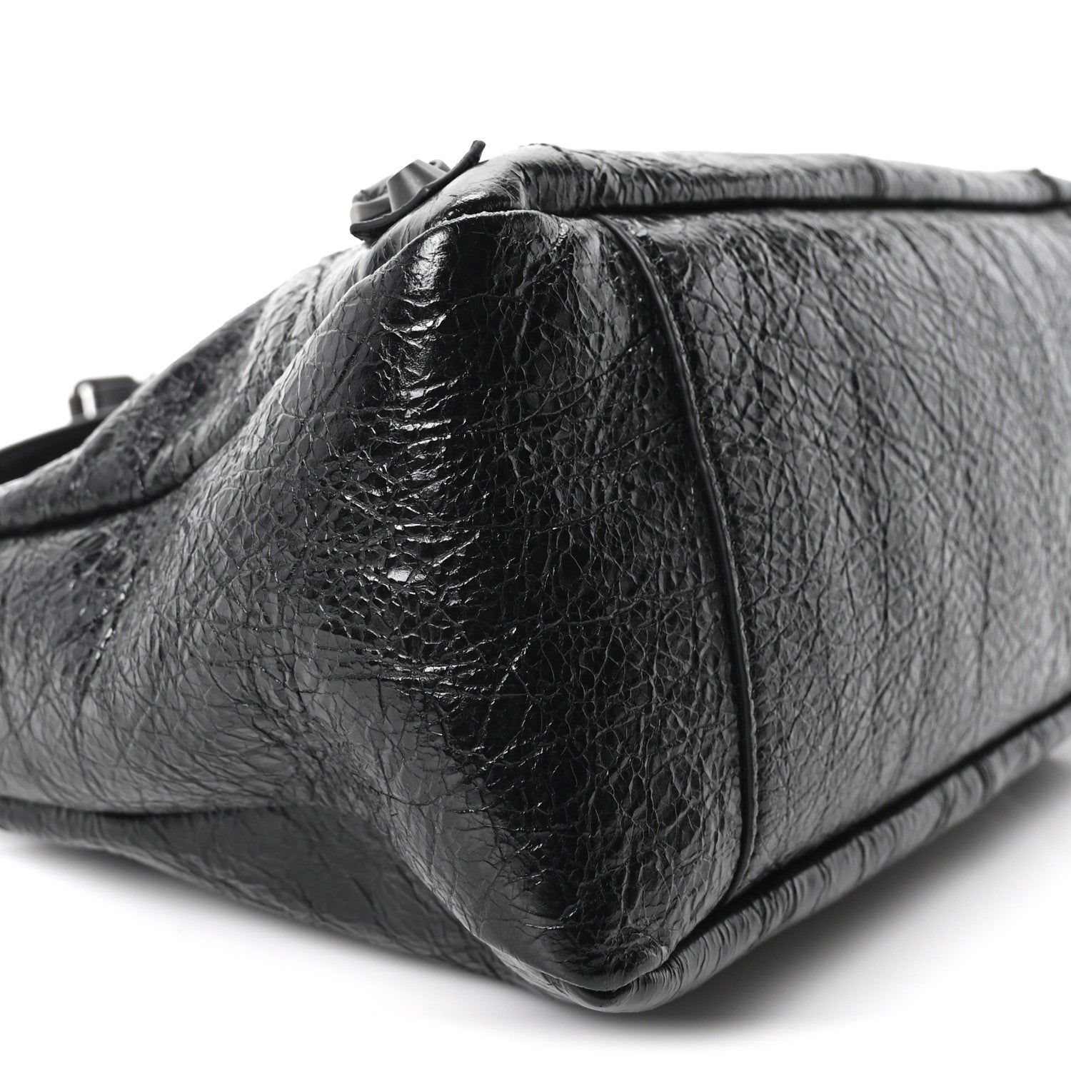 Balenciaga Agneau Arena Classic Hardware Le City Mini Black 9 of 10