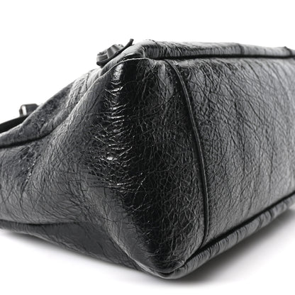 Balenciaga Agneau Arena Classic Hardware Le City Mini Black 9 of 10