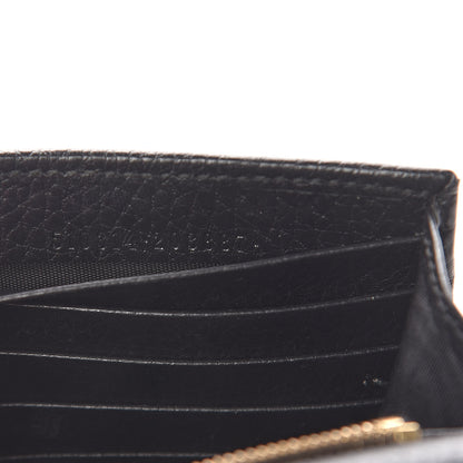 Gucci Dollar Calfskin Interlocking G Chain Wallet Black 7 of 14