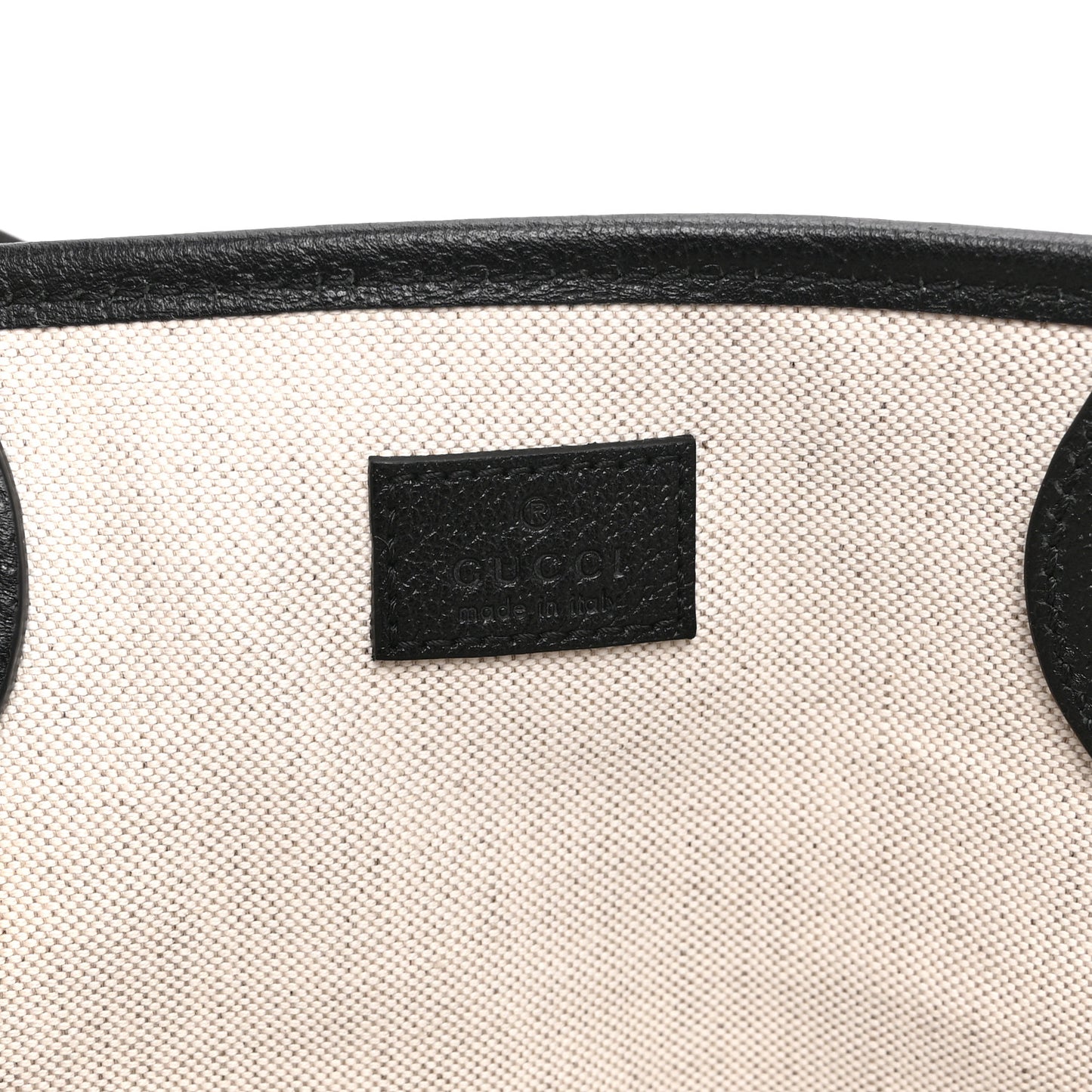 Textured Dollar Calfskin Medium Ophidia Shoulder Tote Bag Black
