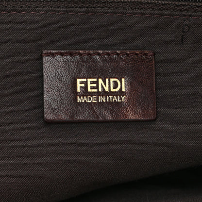 Fendi Crinkled Lambskin Mia Shoulder Flap Red 6 of 11