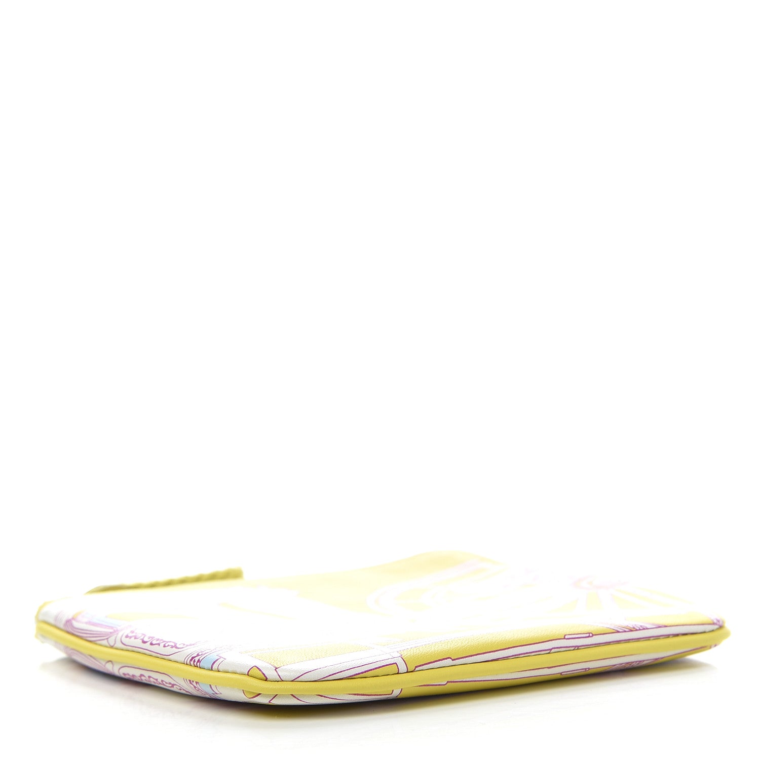 Hermes Swift Balade en Berline Carre Pocket Pouch Lime 4 of 6
