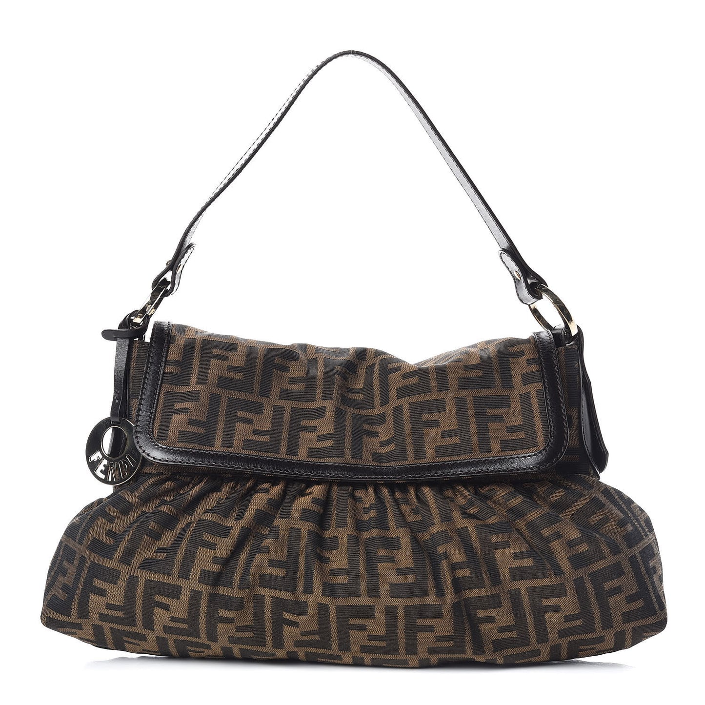 Zucca Medium Chef Shoulder Bag Tobacco