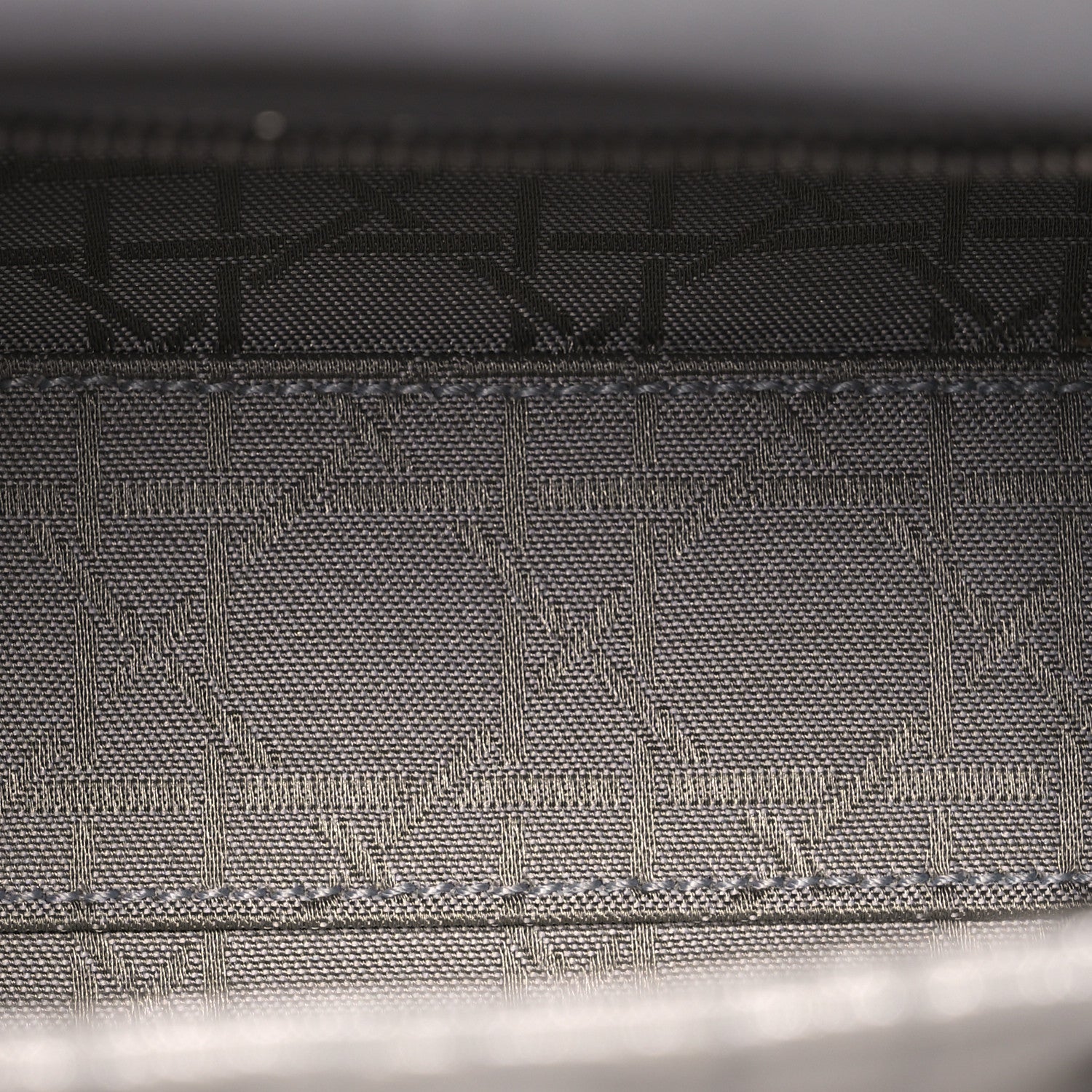 Christian Dior Metallic Nubuck Cannage Mini Lady Dior Silver 5 of 14