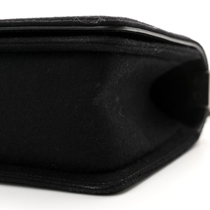 Chanel Wool Lambskin Embroidered Mosaic Medium Boy Flap Black 10 of 15
