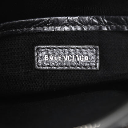 Balenciaga Agneau Classic Silver Hardware Nano City Anthracite 6 of 10