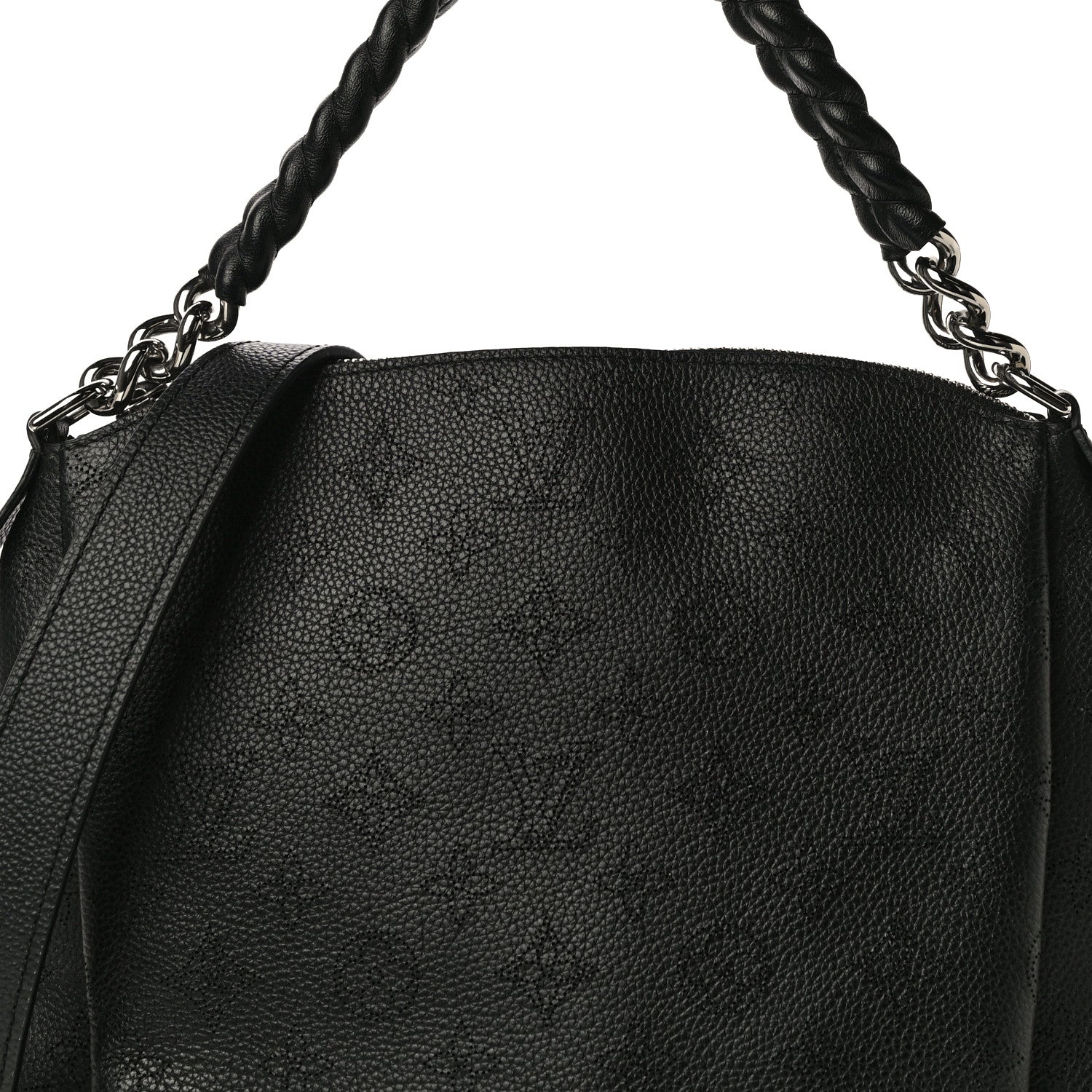 Louis Vuitton Mahina Babylone Chain BB Black 7 of 15