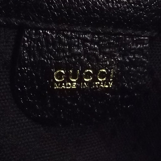 Leather Clutch Black