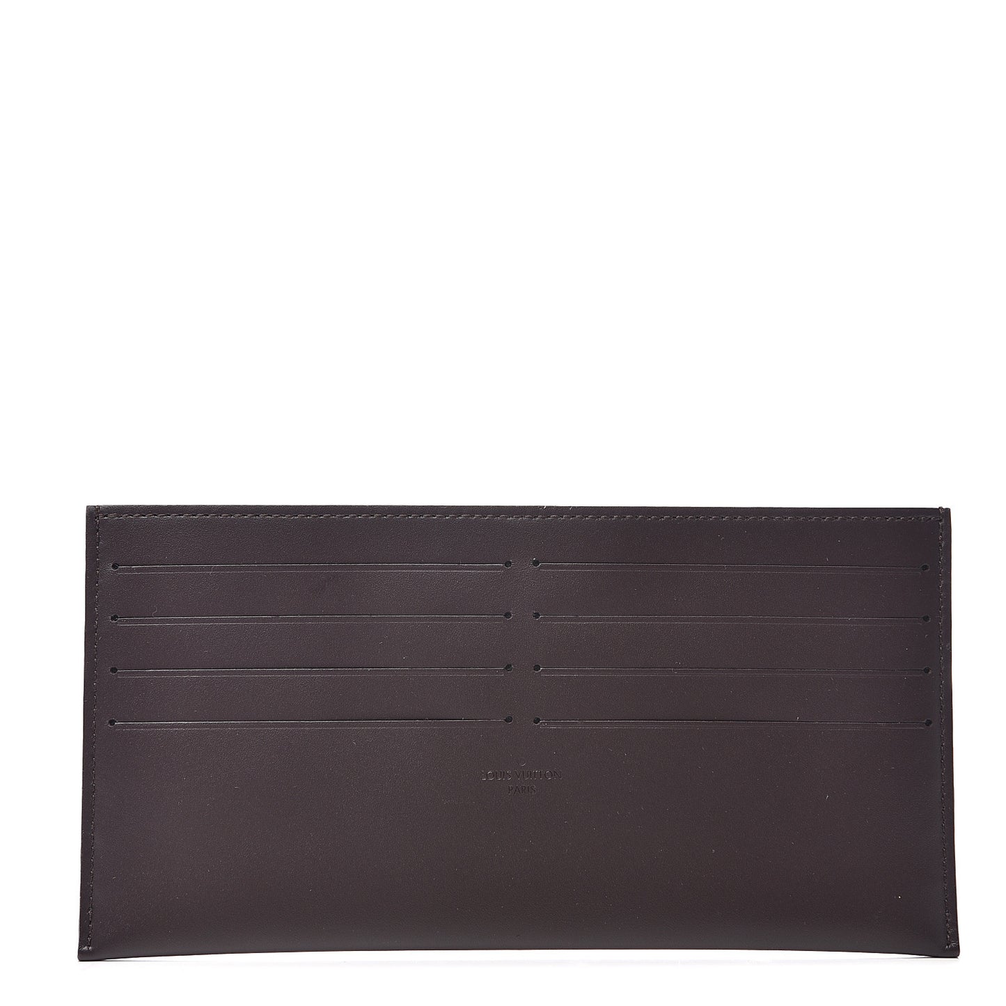 Calfskin Felicie Card Holder Insert Amarante