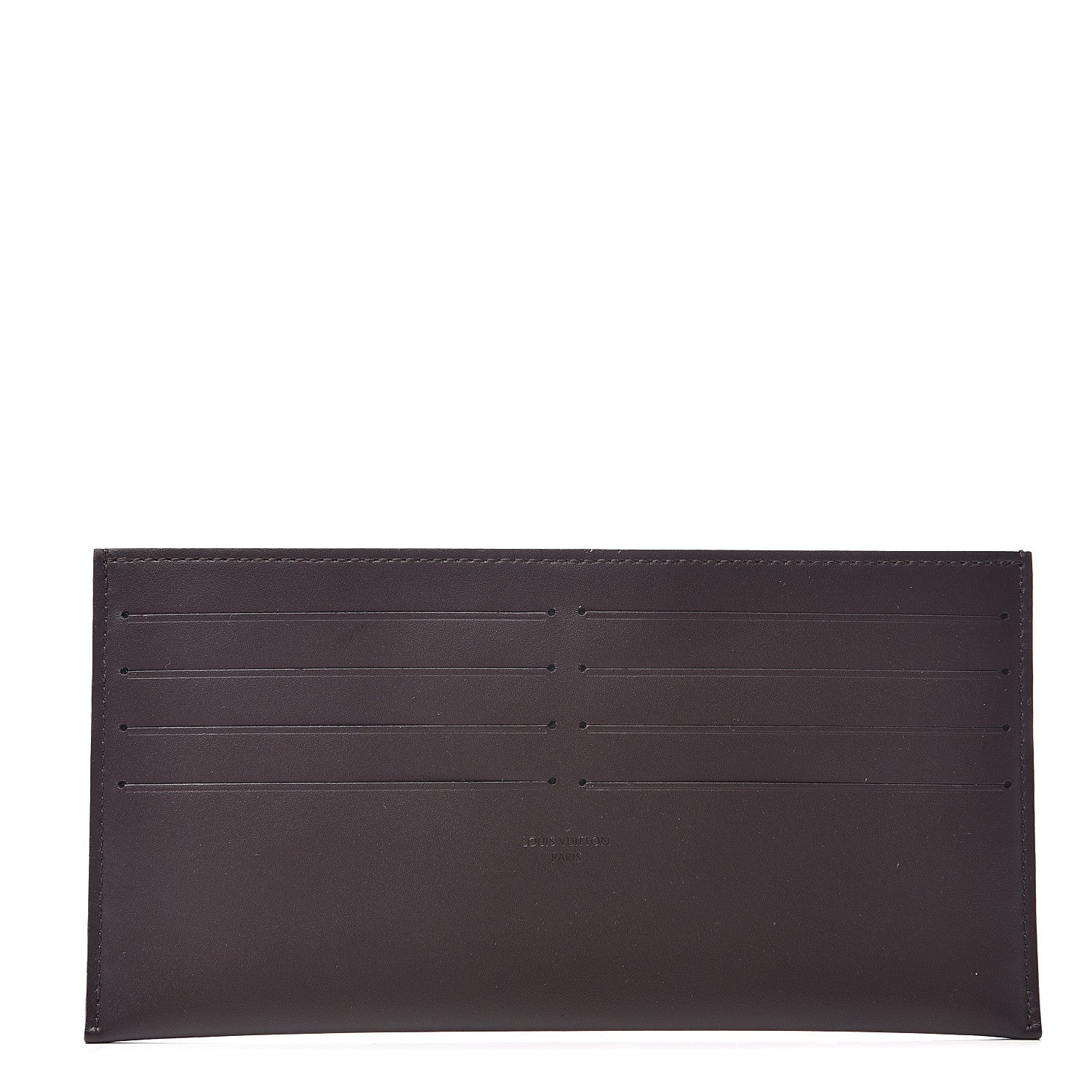 Louis Vuitton Calfskin Felicie Card Holder Insert Amarante 1 of 5