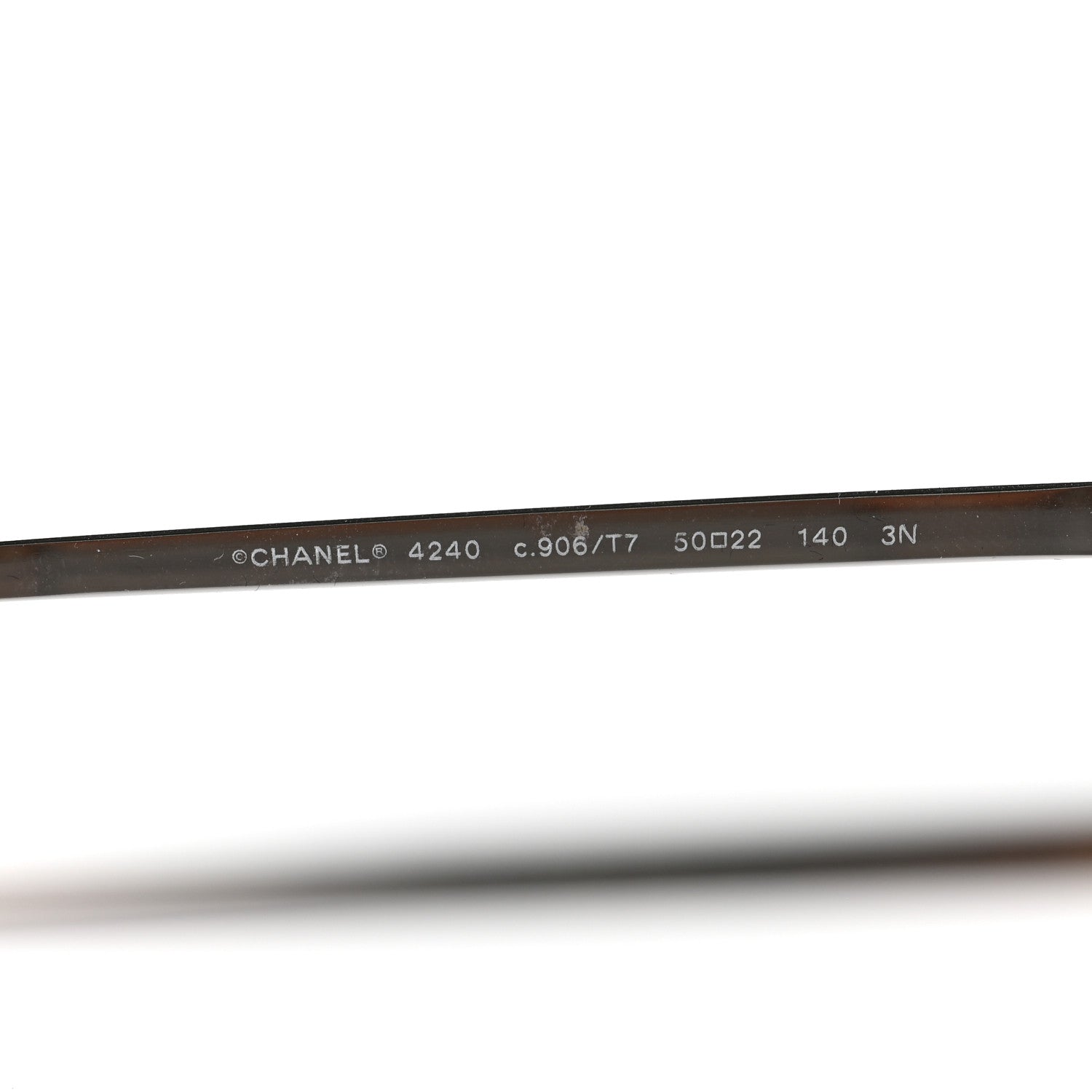 Chanel Mirror Square Sunglasses 4240 Grey 7 of 8