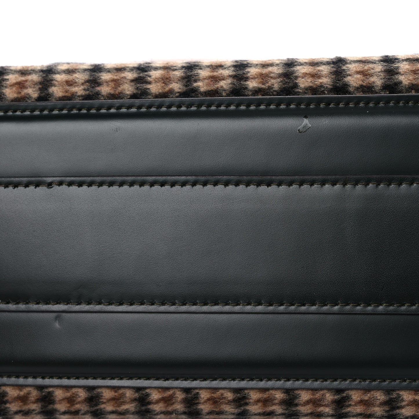 Smooth Calfskin Tweed Small Boxyz Spruce Bone