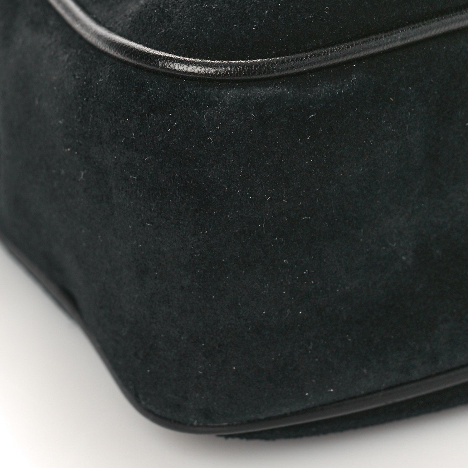 Saint Laurent Suede Crystal Camera Bag Black 7 of 8