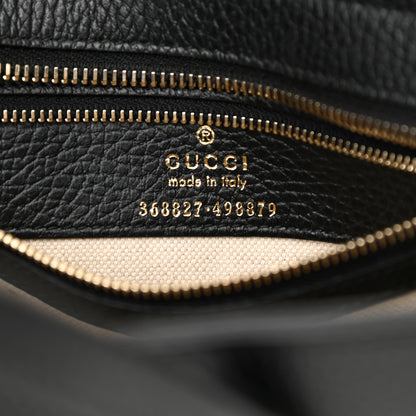 Gucci Dollar Calfskin Mini Swing Top Handle Bag Black 6 of 10