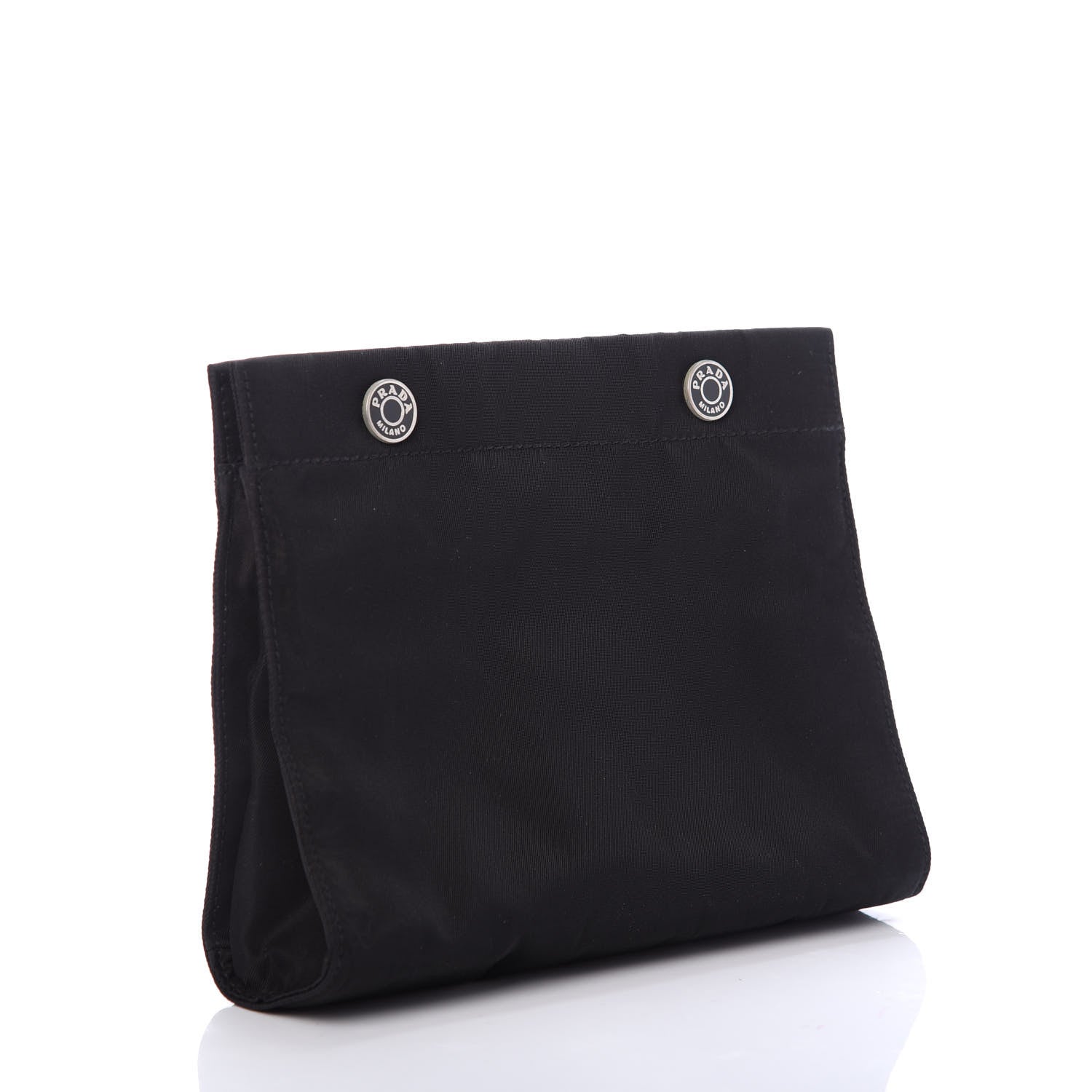 Prada Nylon Vela Cosmetic Pouch Black 3 of 9