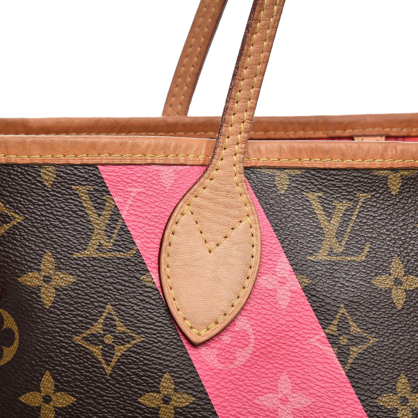 Monogram V Neverfull MM Grenade