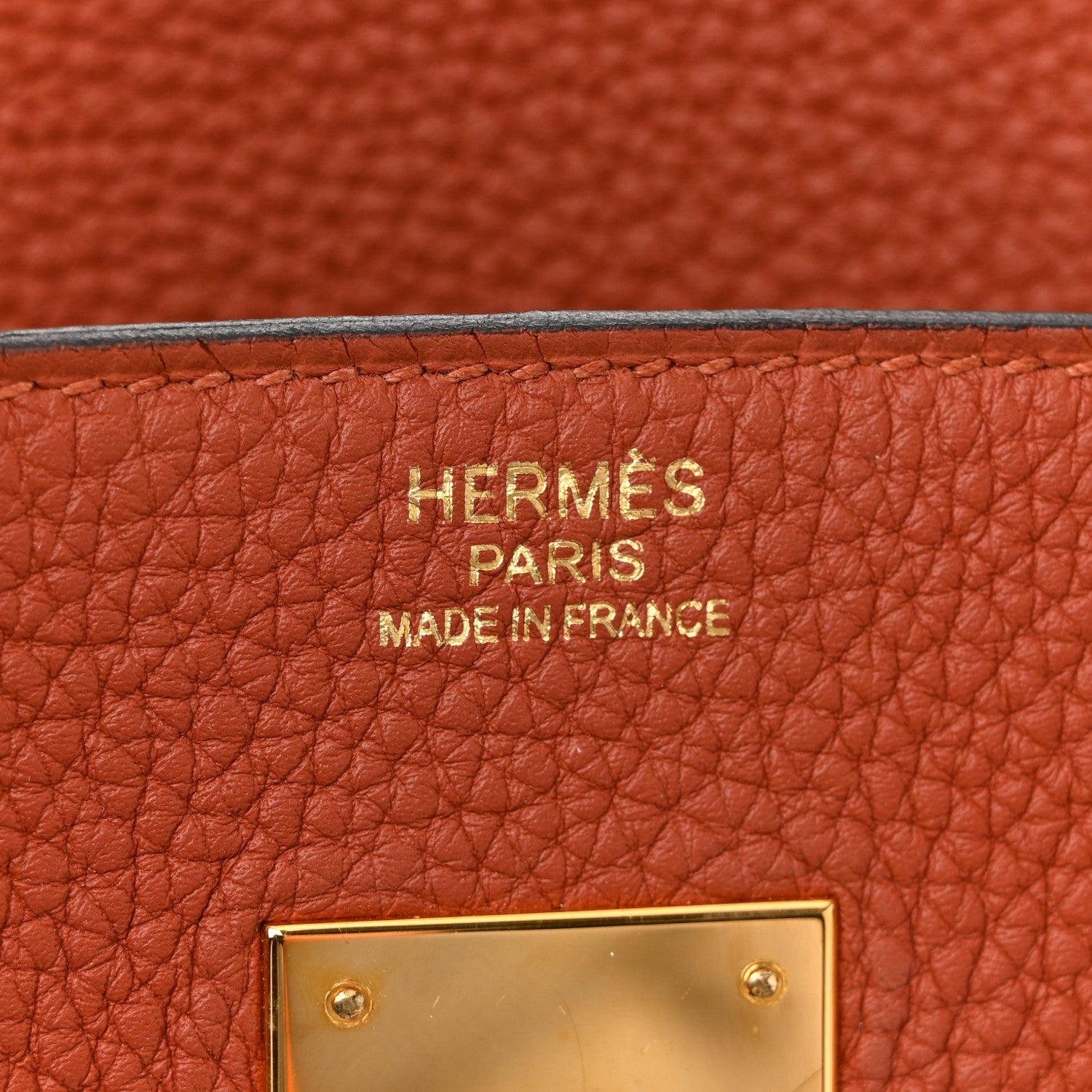 Hermes Togo Birkin 30 Cuivre 6 of 15