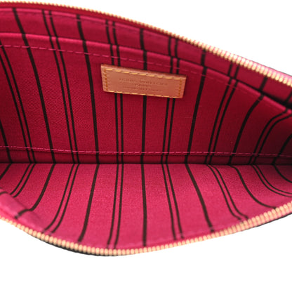 Louis Vuitton Monogram Neverfull MM GM Pochette Pivoine 5 of 11