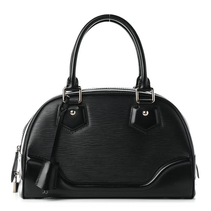 Louis Vuitton Epi Bowling Montaigne PM Black 1 of 8