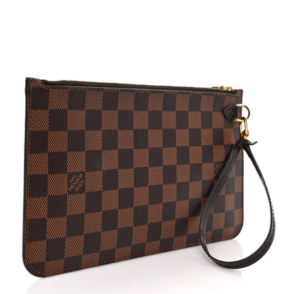 Louis Vuitton Damier Ebene Neverfull MM GM Pochette 3 of 6
