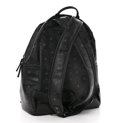 MCM Visetos Dual Stark Cyber Flash Backpack Black 3 of 11