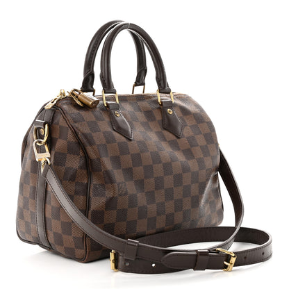 Louis Vuitton Damier Ebene Speedy Bandouliere 25 3 of 13