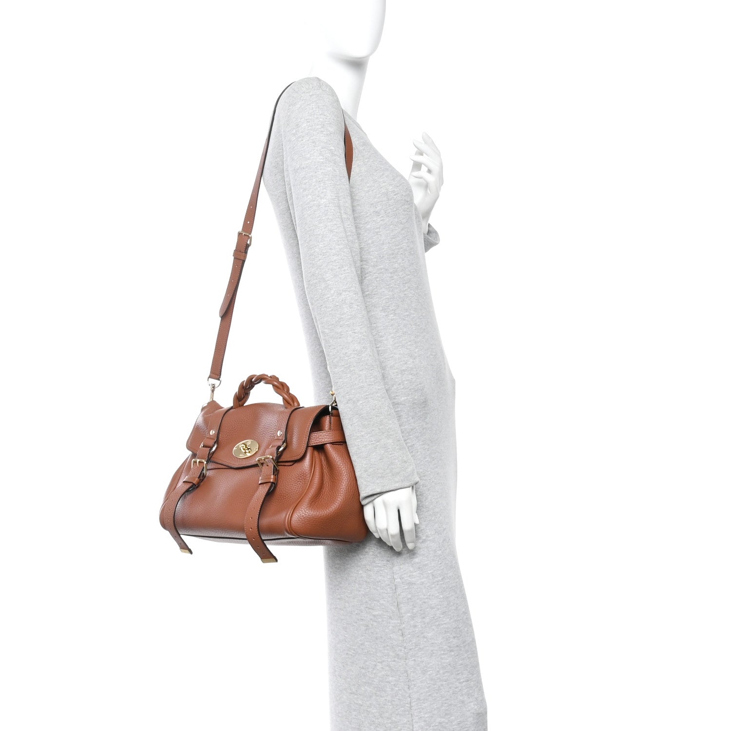 Mulberry Heavy Grain Medium Alexa Chestnut 2 of 9