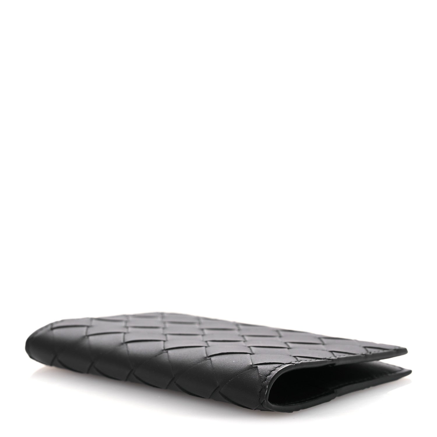 Bottega Veneta Nappa Intrecciato Passport Case Black 4 of 7