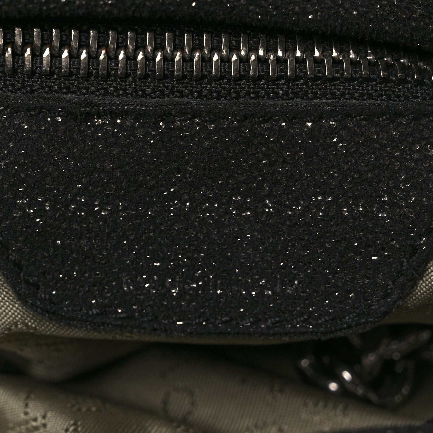 Shaggy Deer Falabella Fold Over Tote Black