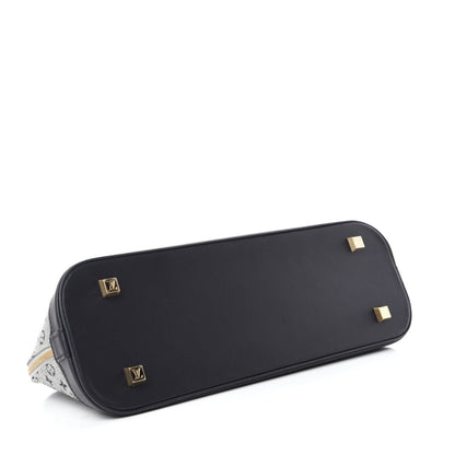Louis Vuitton Mini Monogram Alma Long Blue 4 of 16