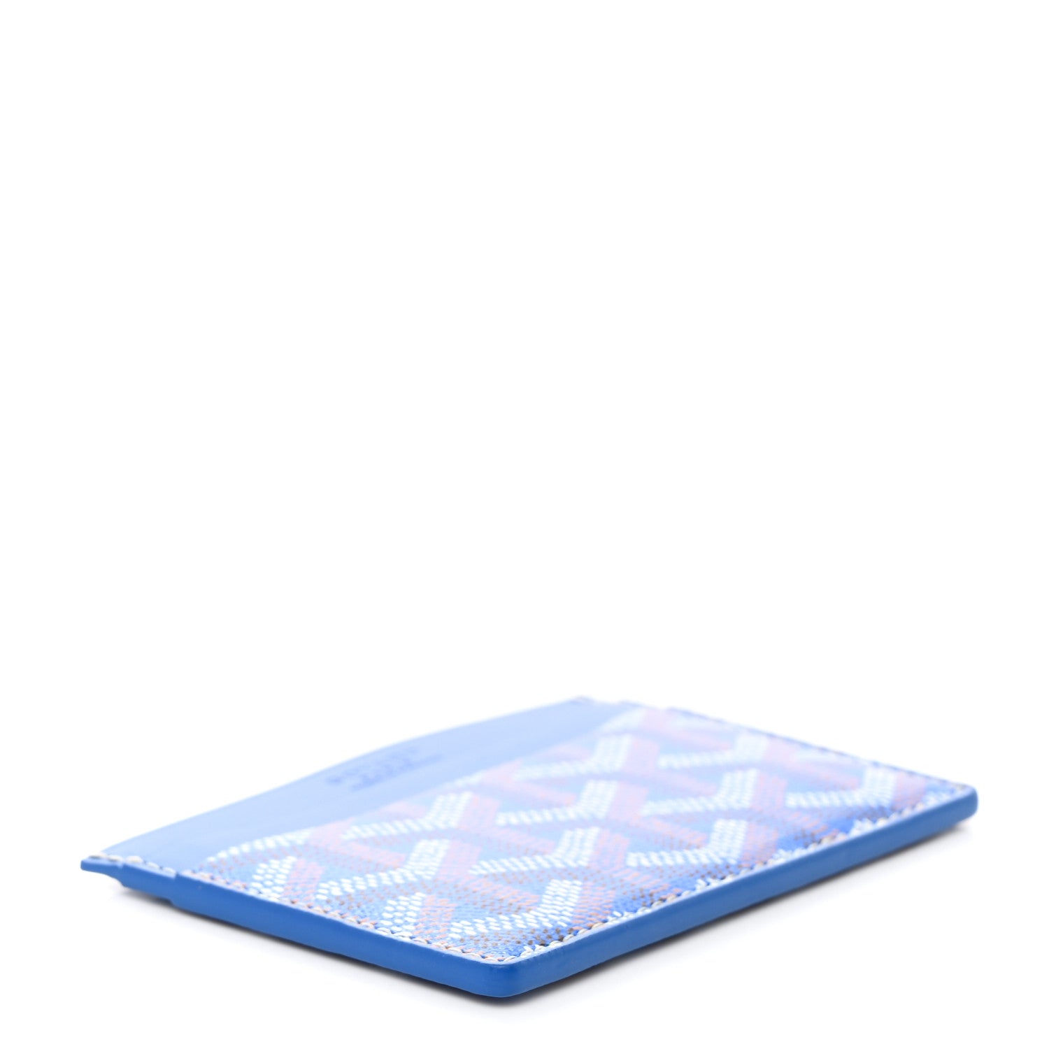 Goyard Goyardine Saint Sulpice Card Holder Sky Blue 4 of 7