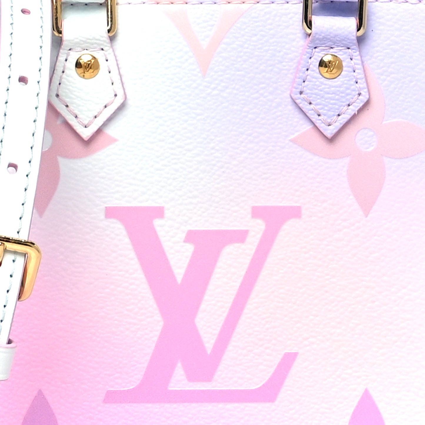 Monogram Giant Spring In The City Petit Sac Plat Sunrise Pastel