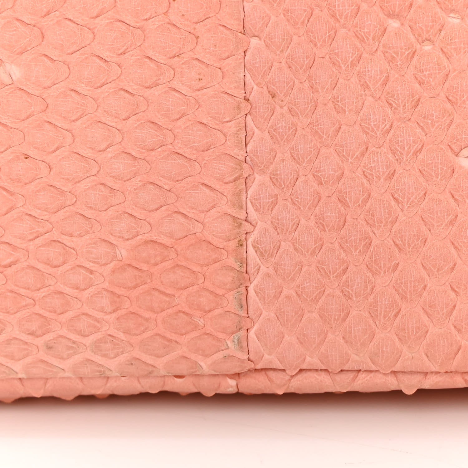 Chanel Snakeskin Jumbo Double Flap Pink 16 of 18