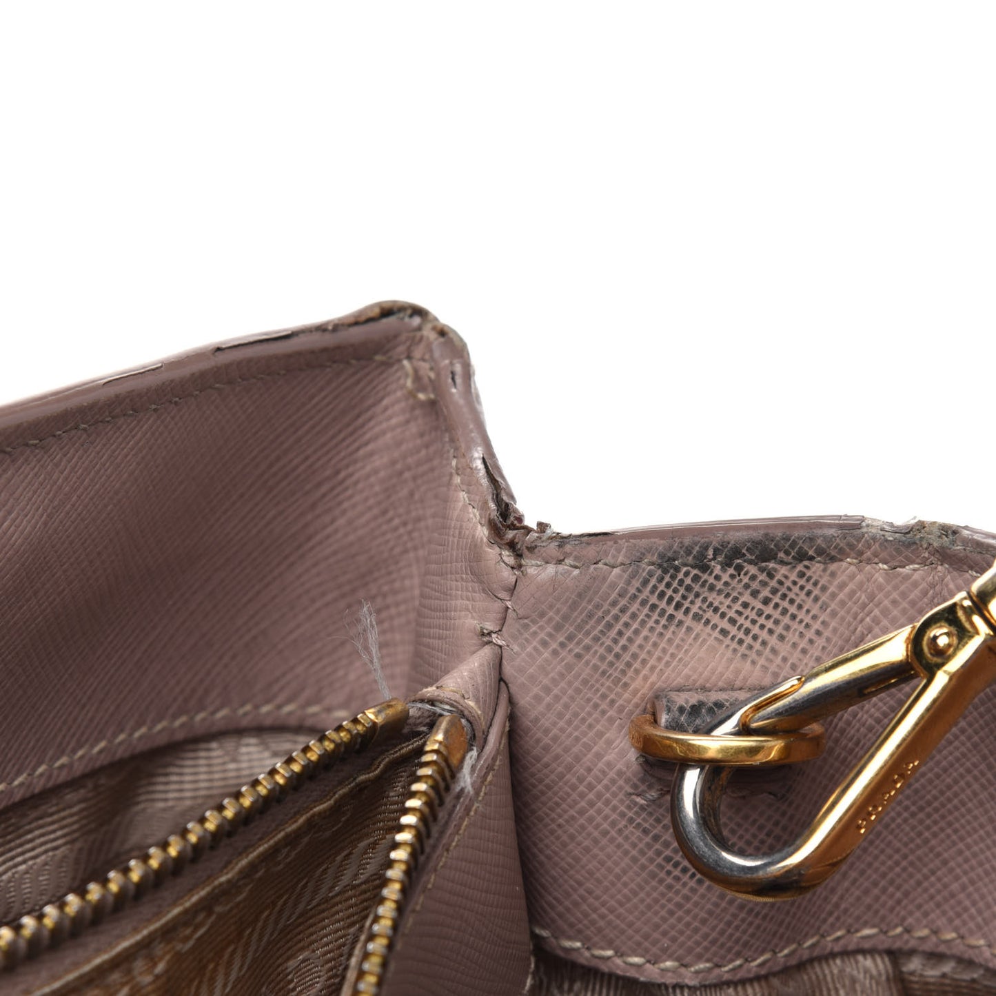 Saffiano Small Galleria Double Zip Tote Cammeo