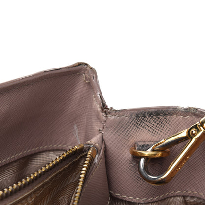 Prada Saffiano Small Galleria Double Zip Tote Cammeo 6 of 29