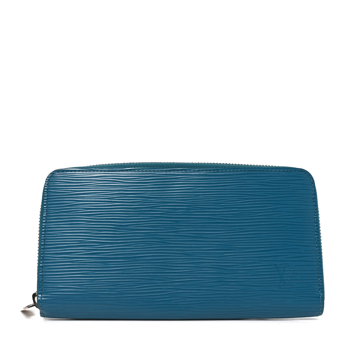 Epi Zippy Wallet Turquoise