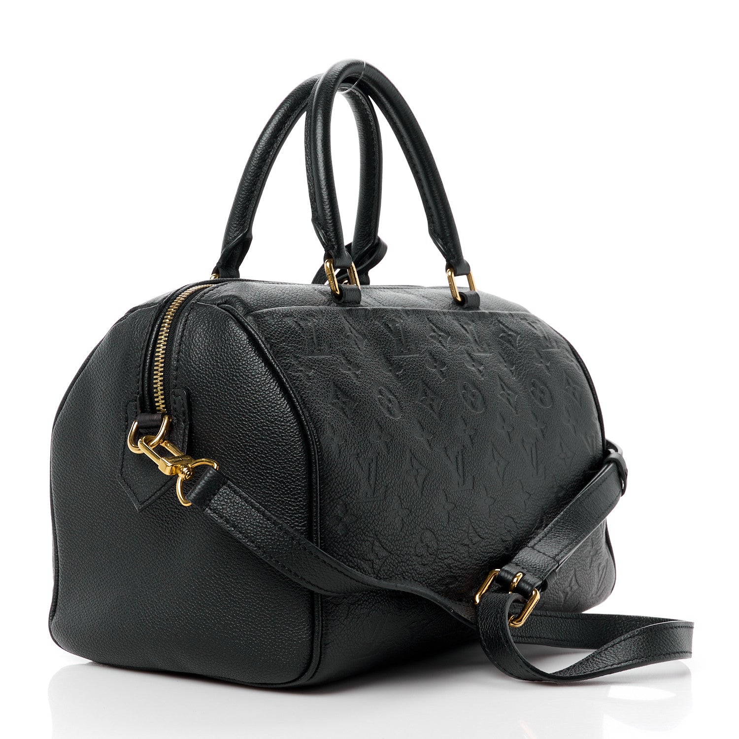 Louis Vuitton Empreinte Speedy Bandouliere 30 NM Black 3 of 15