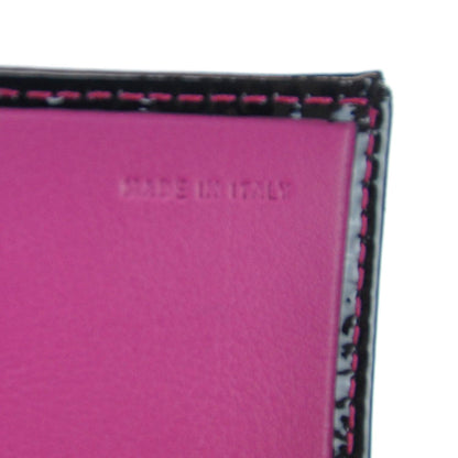 Fendi Zucchino Continental Wallet Black Pink 9 of 9