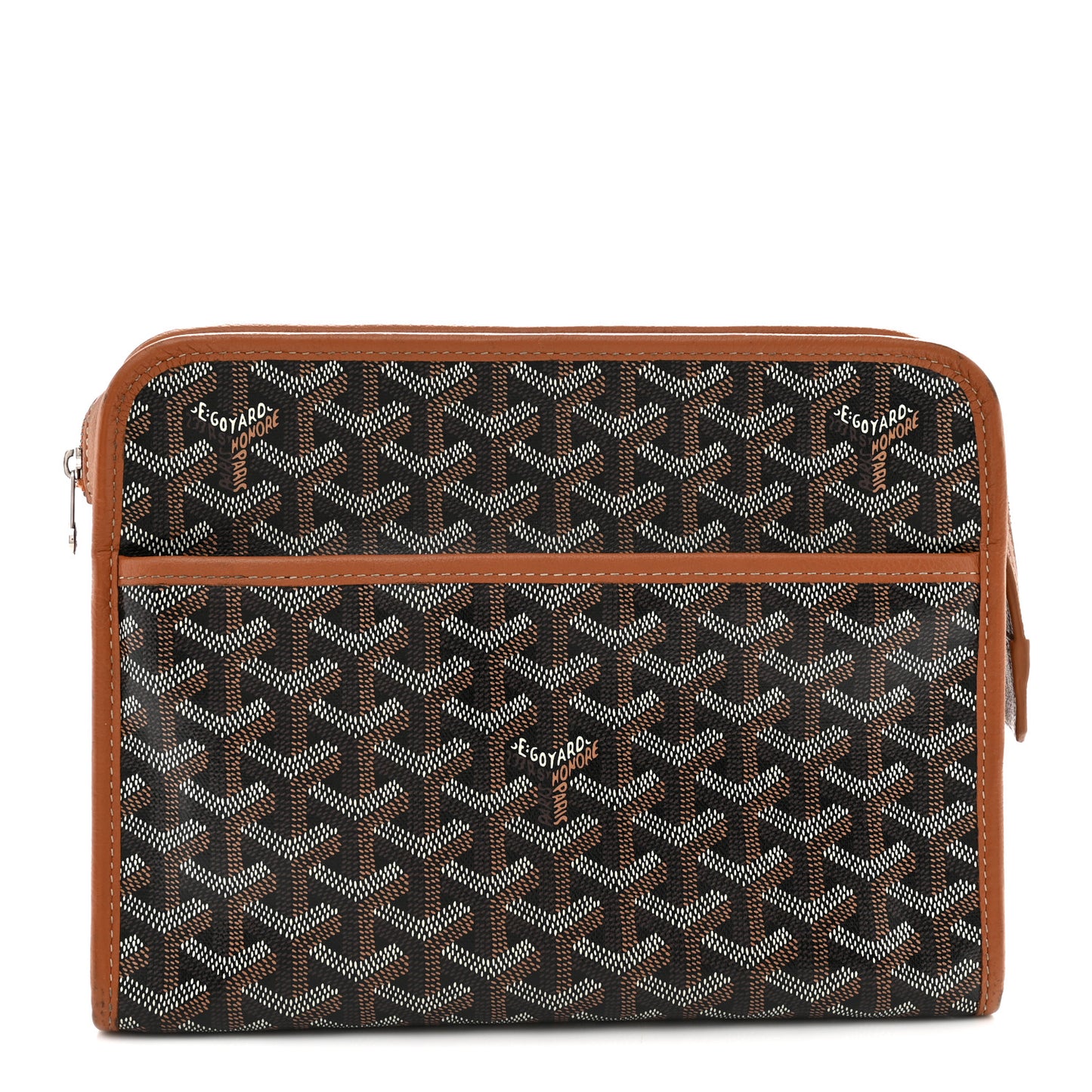 Goyardine Jouvence MM Toiletry Pouch Black Gold