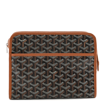 Goyard Goyardine Jouvence MM Toiletry Pouch Black Gold 1 of 10
