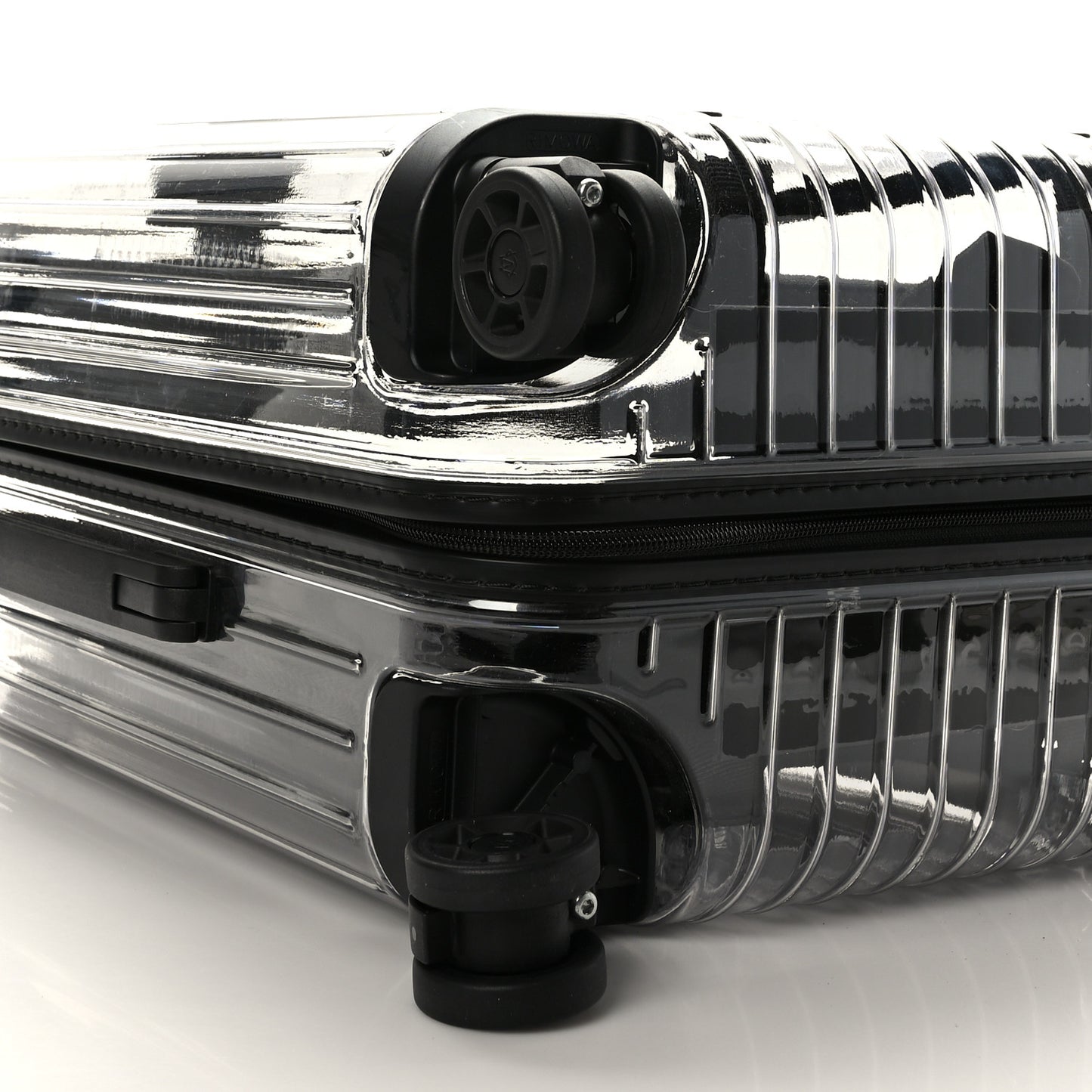 OFF-WHITE X RIMOWA Polycarbonate Luggage Transparent