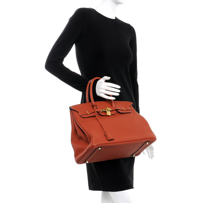 Hermes Togo Birkin 35 Cuivre 2 of 26