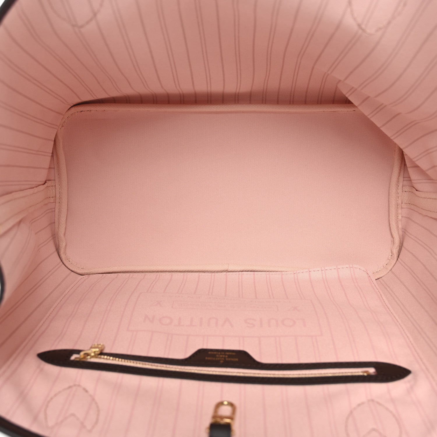 Louis Vuitton Damier Ebene Braided Neverfull MM  Pink 7 of 11