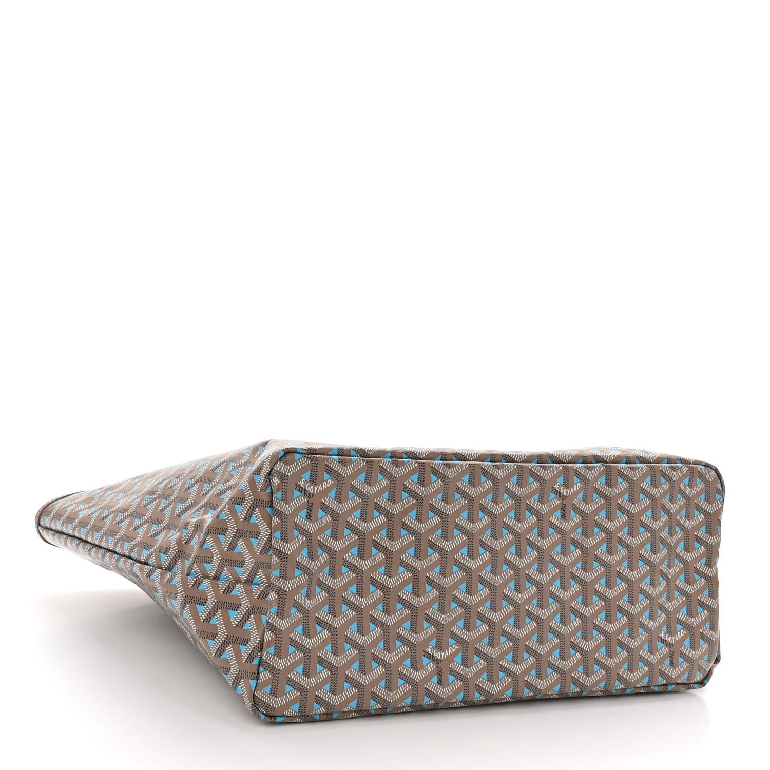 Goyard Goyardine Saint Louis Claire Voie PM Grege Turquoise 5 of 11